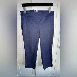 Women's Blue Cropped Pants Denim look